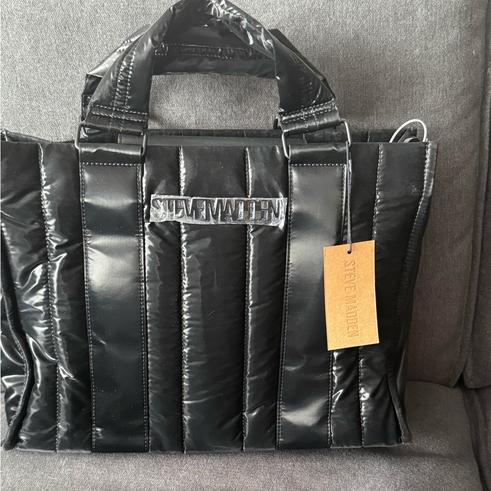 Steve Madden Puffer Tote Bag